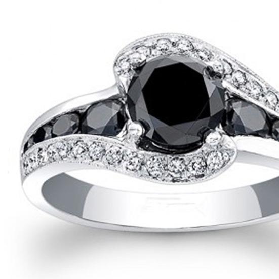 Кольцо на палец с геометрическим рисунком, черный кубический цирконий, ювелирный вид, изысканное кольцо на палец для свадьбы