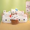 Плюшевая подушка Hello Kitty с большой головой - Милая мультяшная подушка для сна в машину или домой