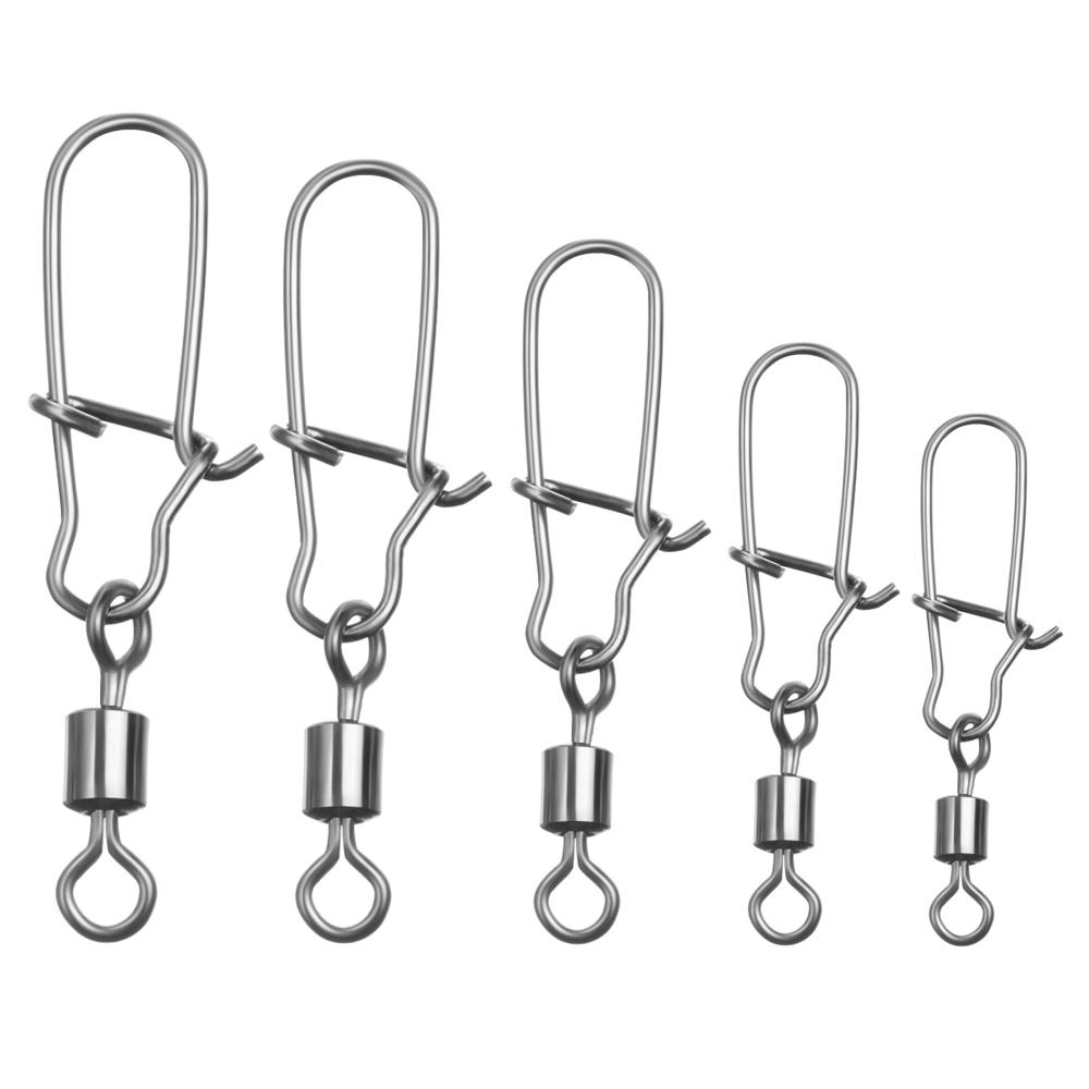 Рыболовная пряжка-штифт из нержавеющей стали, карабин с восемью кольцами, рыболовный крючок, вертлюги, рыболовные принадлежности