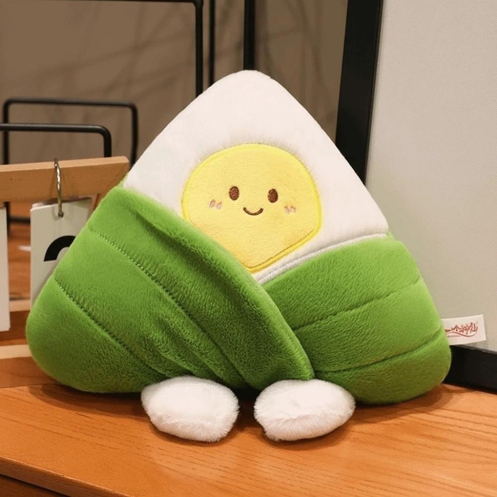 Ultra-Soft Velvet Cartoon Zongzi Plushie Dragon Boat Festival Doll  Bedside Comfort Toy