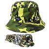 MUQZI Sports Accessory Fashion Camouflage Sun Block Bucket Hat Outdoor Breathable Hiking Fishing Cap