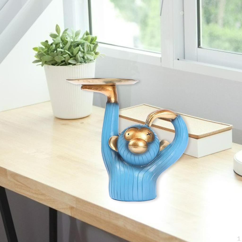 Поднос для хранения фигурок Фруктовые закуски Скульптура Декор Подарок