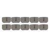 5 Pairs Mini Bike Disc Brake Pads Semi Metal Ceramic Brake Pads Set Replacement for Coleman CT100U CC100X Mini Bike