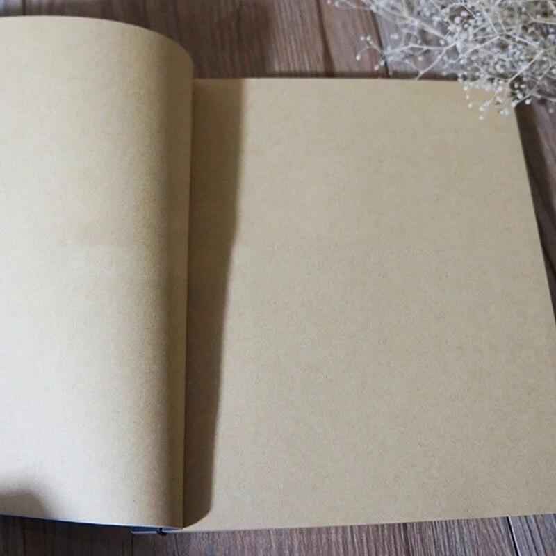 Дневник в китайском стиле синего розового цвета, канцелярские принадлежности с кисточками, ретро-цветочный блокнот для рисования, блокнот