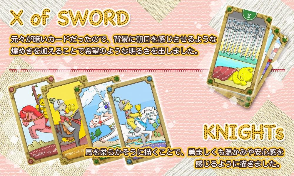 Таро Медведя Луны ТАРО МЕДВЕДЯ ЛУНЫ Карты Таро 78 Карт Медвежонок Тедди Милый Медведь Версия для начинающих наездников [Подлинный продукт с японским буклетом]