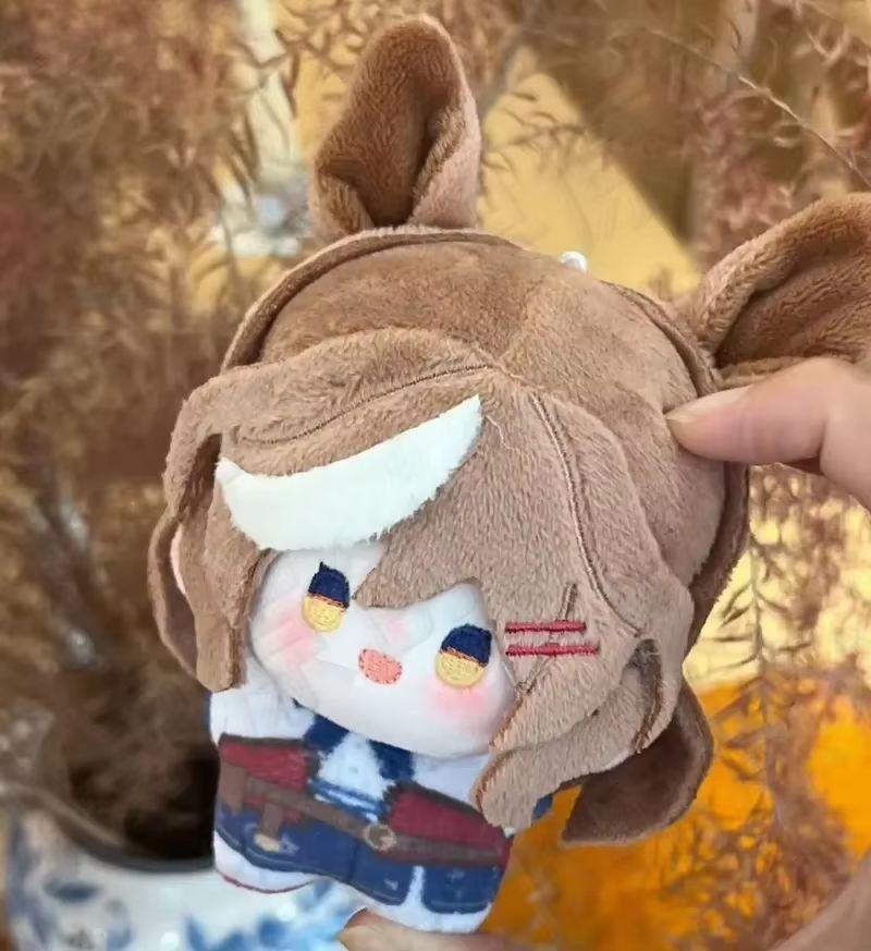 Новинка в наличии Плюшевая кукла Uma Musume Огури Кэп 10 см Милая хлопковая кукла Аниме Аксессуары Игрушка Хэллоуин Рождественский подарок