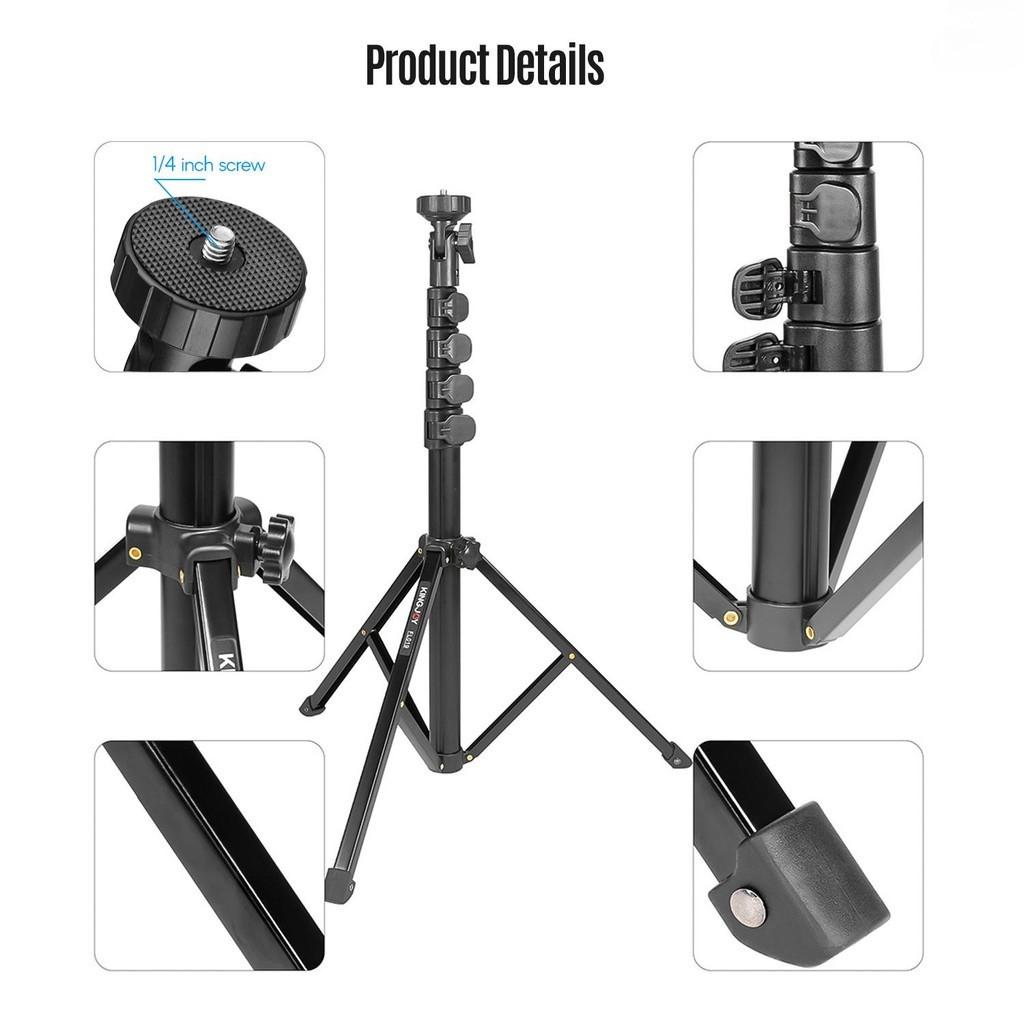Multi-functional Photography Video Tripod Mobile Live Video Broadcasting Bracket Aluminum Alloy Camera Support Stand