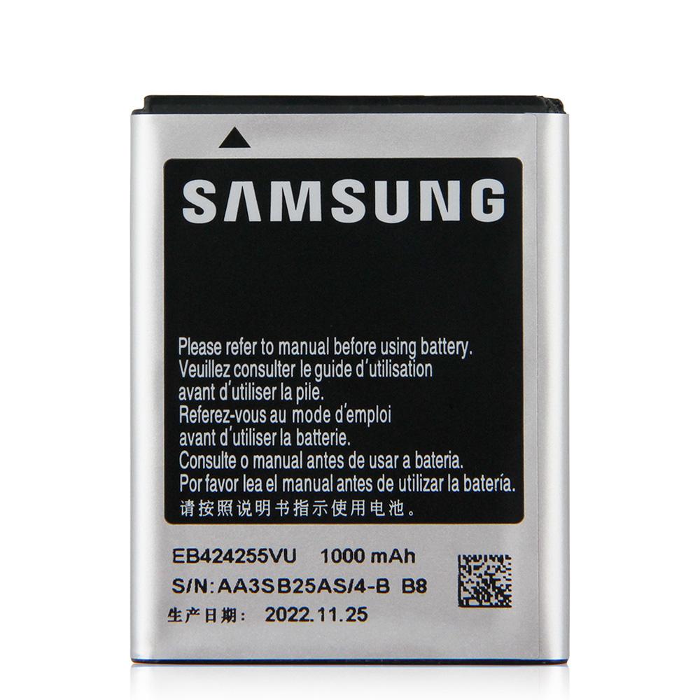 Samsung Оригинальный запасной аккумулятор EB424255VU EB424255VA EB424255VK для Samsung S3850 S3350 S5530 S5220 C5530 S3970 S3778 M390 M390 T359 A817