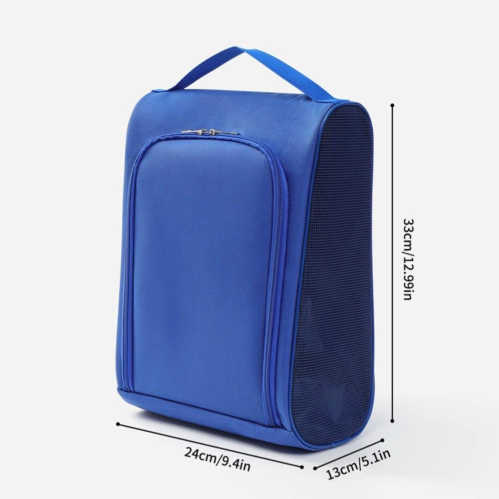 1 шт. черная сумка для хранения обуви из ткани Оксфорд для путешествий, сумка для баскетбольной и футбольной обуви, портативная сумка для тапочек для деловых поездок