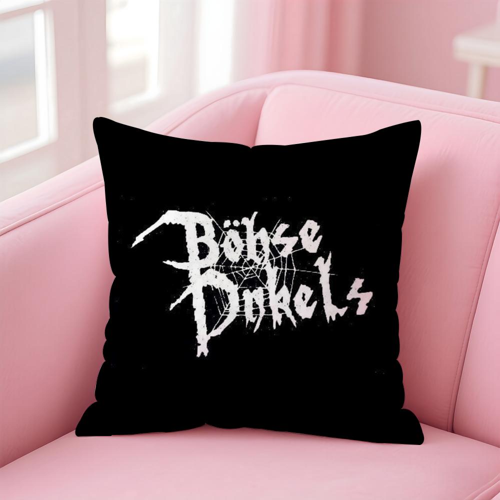 BBohse OOnkelz Cushion Cover Soft Plush Throw Pillow Cushion CoverDoubleSided Printed Pillow Case for Sofa Home Decor