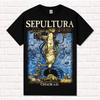 Футболка Sepultura "Chaos A.D.". Трэш-метал. Металл с пазами. Дэт-метал.