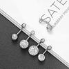 New Arrival 5pcs Navel Ring Set Zircon Navel Navel Navel Buckle Piercing Jewelry 