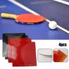 Hard Sponge Table Tennis Rubber Red/Black High Quality
