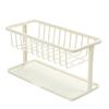 Household Kitchen Countertop Cleaning and Storage Rack, Multifunctional Sponge Drain Shelf for Faucets and Sinks