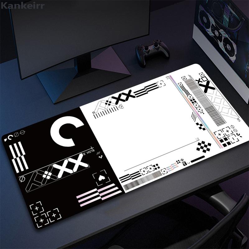 CSGO Anime Kawaii Pink Large Mouse Pad Gamer Mousepad Office Accessories for Deskmat Game Keyboard Pads xcm Locking Edge Mat