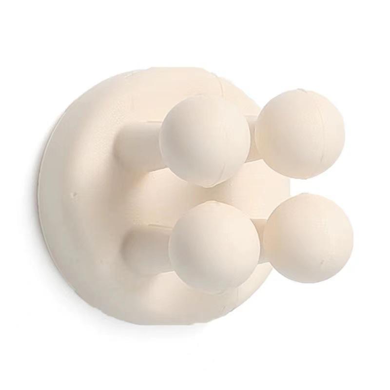 Настенный силиконовый крючок, милые бесшовные самоклеящиеся дверные вешалки, крючки без перфорации, зонтик для ключей, вешалка для полотенец, украшение стены