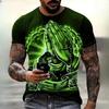 Christianity Pray T-Shirts Fashion 3D Jesus Print Tshirt For Men Clothing Casual O-neck Oversized Short Sleeve Male Tops Vintage