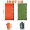 Waterproof Lightweight Thermal Emergency Sleeping Bag Bivy Sack - Survival Blanket Bags Camping, Hiking, Outdoor, Activities