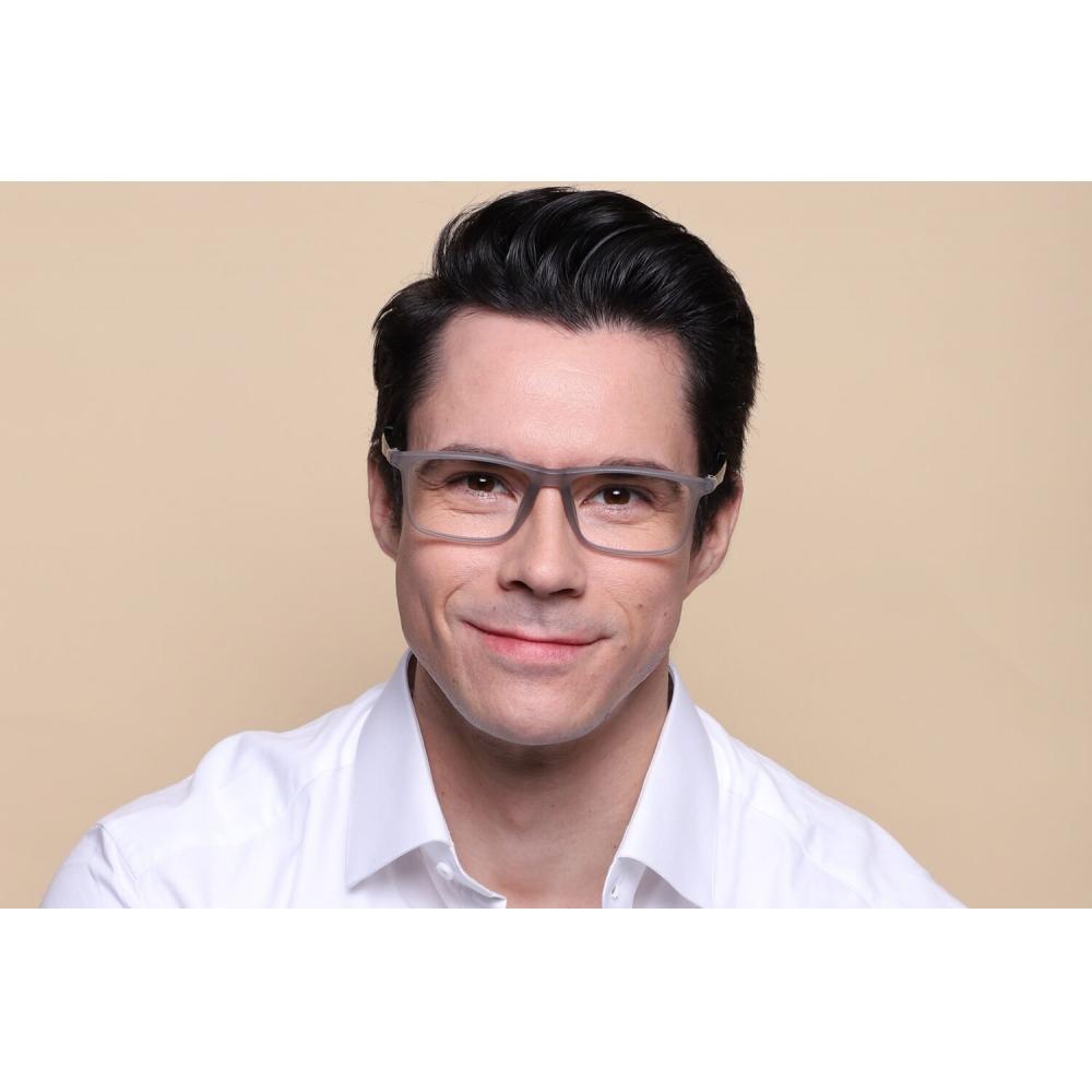 Full Rim Rectangle Clear Smartbuy Collection Hyon M7027 C4 Fashion Unisex Eyeglasses