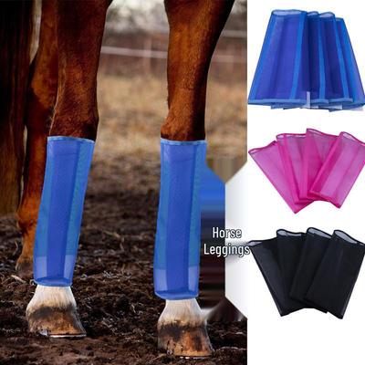 Профессиональные бинты для защиты ног и копыт лошади и дышащие сетчатые противомоскитные ботинки-мухогонки