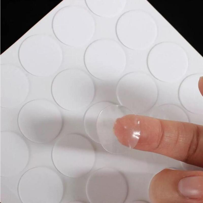 3D Crystal Clear Epoxy Adhesive Dots 70Pcs 25MM Round Resin Patches for DIY Hair Accessory Making Handmade Craft Supplies