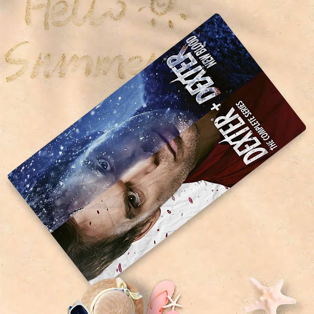 Dexter Microfiber Blanket Quick Drying Beach Towels Oversized Printing Super Absorbent Pool Towel Blanket