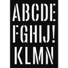 A3 Stencil Giant Alphabet 2 F