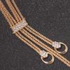 Bracelets All-Match Comfortable Alloy Rhinestone Pendant Necklace for Banquet