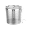 304 Stainless Steel Stew Seasoning Strainer Fine Mesh Spices Strainer Tea Ball Infuser  Hot Pot