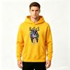 Men's Fashion BTS Group Print Pullover Hoodie Casual Long Sleeve Warm Hooded Sweatshirt