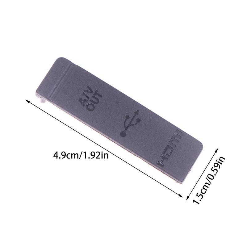 2 шт. Резиновая крышка USB-порта, крышка интерфейса HDMI-совместимого микрофона для цифровой камеры Eos 5D Mark II 5Dii 5D2, запчасть для ремонта