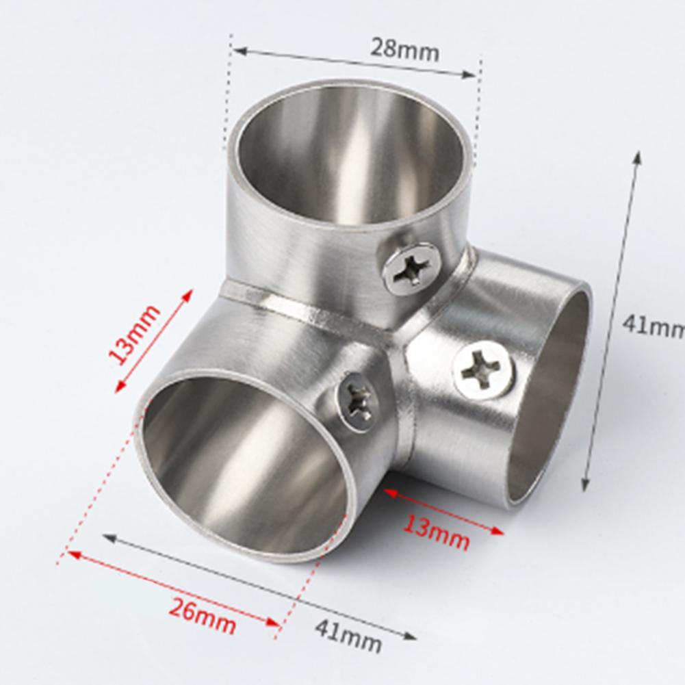 Фланцевый соединитель для вешалки для одежды, зажим для трубы, соединитель для трубы из нержавеющей стали, держатель для штанги для одежды, фиксированный зажим, фурнитура