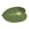 Realistic 3D Leaf Rug Irregular Leaf Shaped Floor Mat Anti Slip Green Leaf Doormat for Bathroom