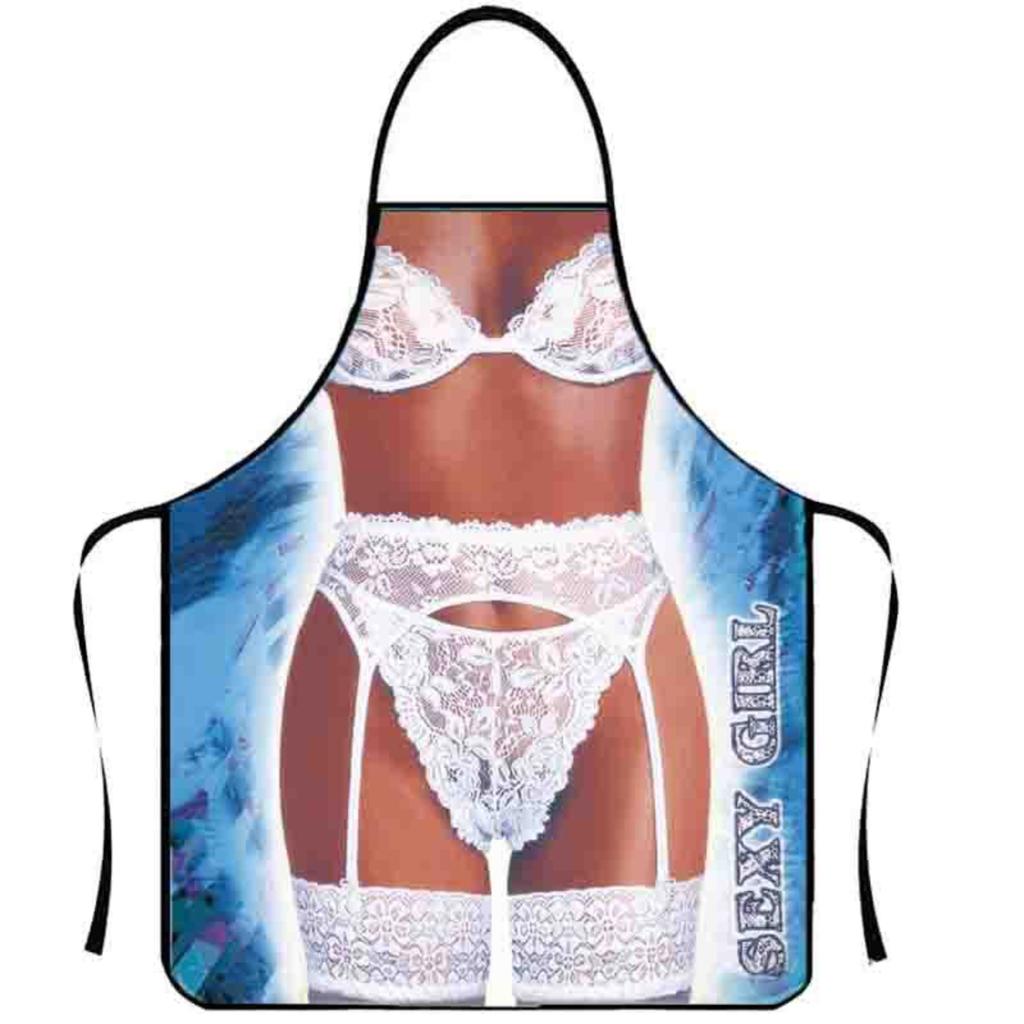 Men's And Women's Aprons Personalised Quirky Novelty Creative Couples Party Sexy Erotic Gifts