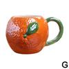 Европейская и американская кружка в форме тыквы для офиса, креативная керамическая кружка, милая оранжевая кружка в форме любимой фигуры Y2A2
