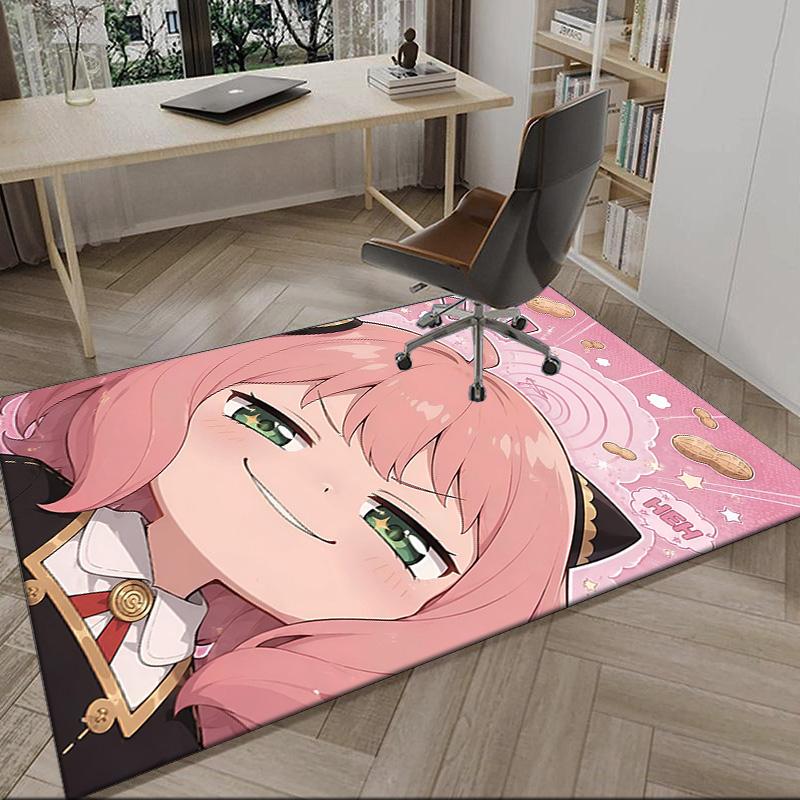 Fantasy Battle Anya Carpet, Kitchen Rugs, Yoga Mat, Non-Slip Mats, Rug for Bathroom, Living Room bedroom, Camping Rugs Christmas Gift