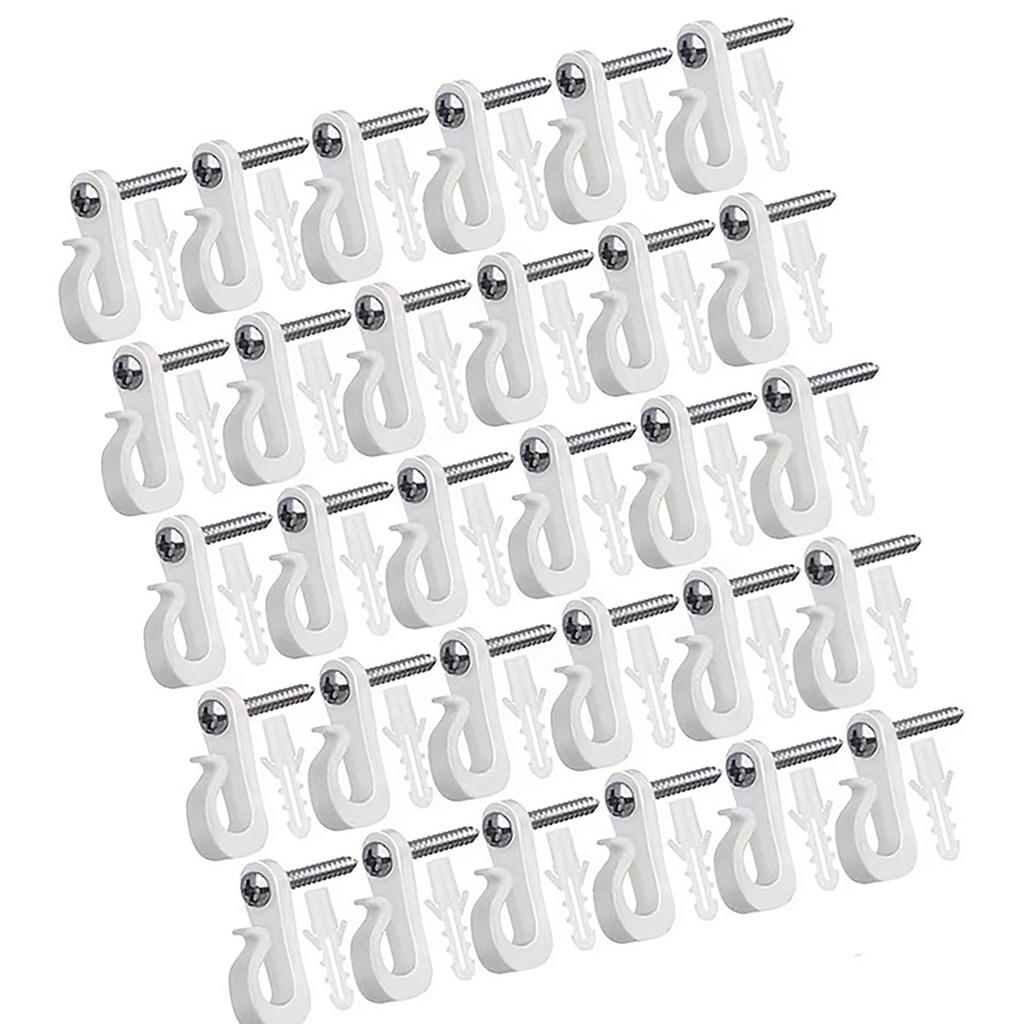 Многоцелевой уличный крючок для водостока, многоразовый S-образный крючок, домашний аксессуар для легкого подвешивания рождественских огней и украшений