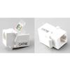 10Pcs Rj45 Cat5E Ethernet Network Keystone Jackclip Module Wall Plug Connector