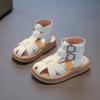 Summer Children Roman Sandals for Girls Fashion Soft Bottom Anti-slippery Versatile Princess Beach Shoes