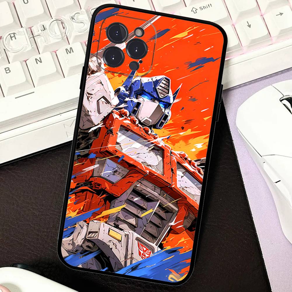 Мягкий Чехол-Кепка G-Gundams для Телефона iPhone 17 16 15 14 13 12 11 Pro Max Plus Mini Мягкий Черный Чехол