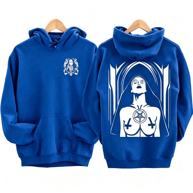 Fashion Europe Autumn Y2K Hip Hop Trend Hoodie Men's Street Pullover Casual Vintage Sweatshirt Women's Hoodie Clothing