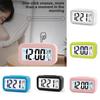 Rechargeable Digital Alarm Clock With Smart Light Sensor Room Gift Decoration