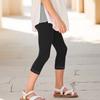 Детские модные однотонные милые повседневные спортивные штаны для йоги для девочек, укороченные штаны, леггинсы