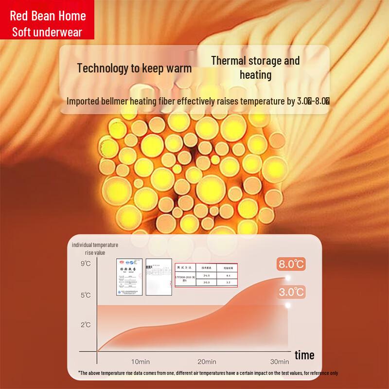 Hongdou Velvet Men's 320g Double-Sided Thermal Underwear Set