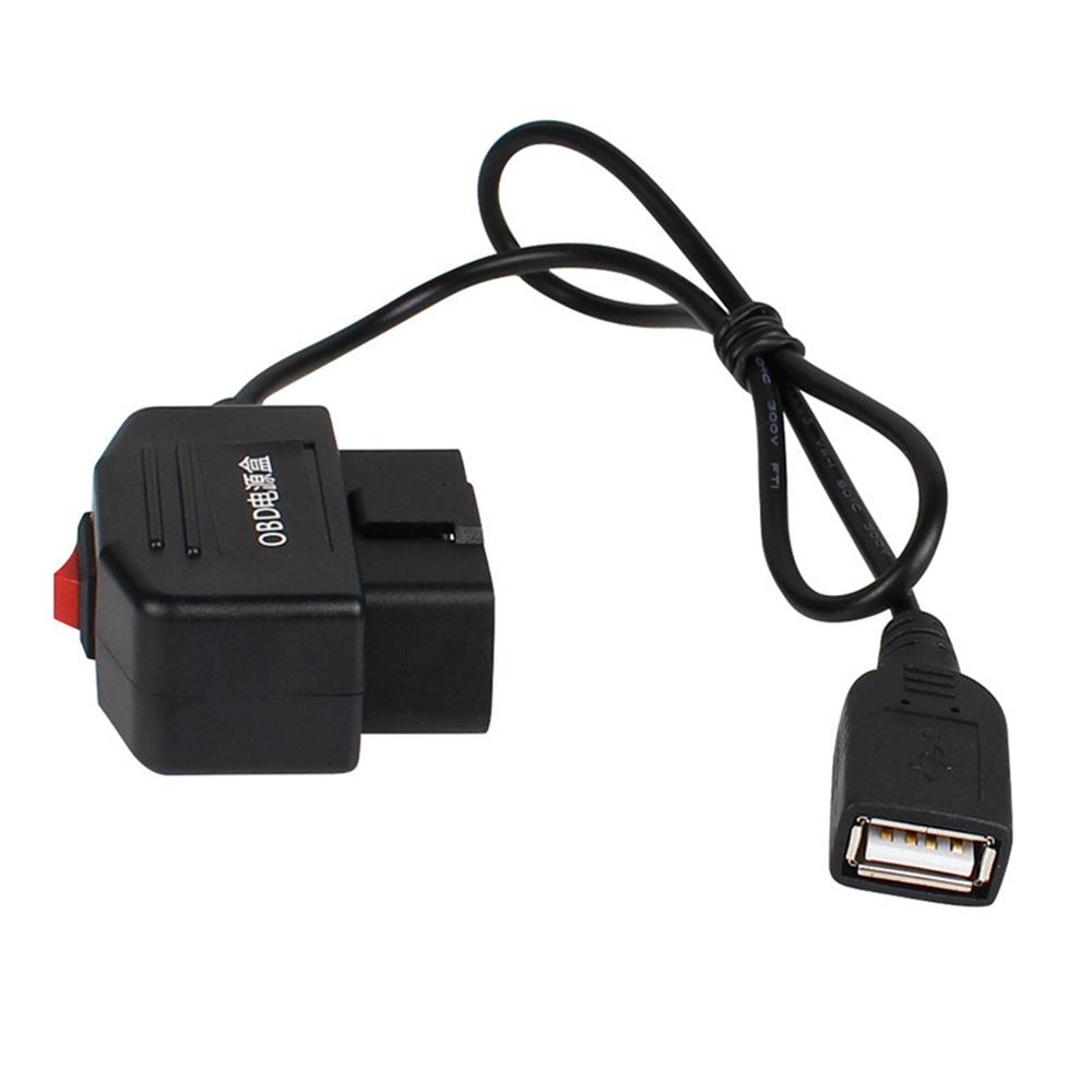 Universal Switch Wire USB Parking Monitoring Car Charge Cable Dash Cam Camcorder OBD Hardwire Kit