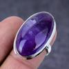 Amethyst Gemstone Handmade 925 Sterling Silver Gift Jewelry Ring Size 6 W6w44