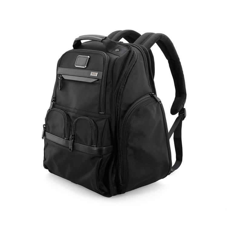 Tumi Alpha 3 Casual Commuter Independent Document Bag Nylon Backpack Men backpack Black 117297-1041