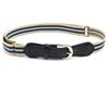 Casual Striped Children'S Belt, Male And Female Baby Belt, Elastic Belt, Primary School Boy Belt Military Training