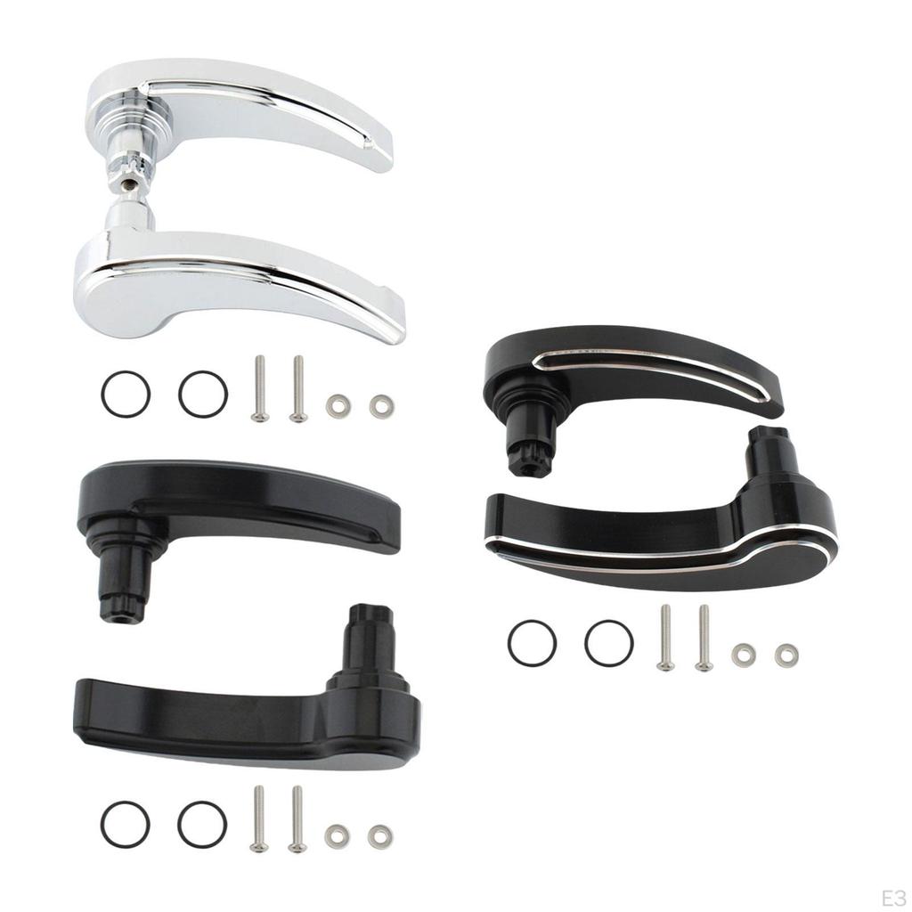 Motorcycle Saddlebag Latch Kit Saddle Bag Lever Professional High Performance Easy To Install