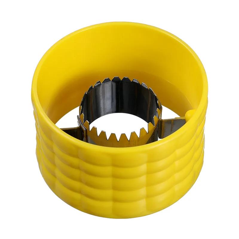 1 шт. Роторная кукурузная очистка Планируемый сепаратор кукурузных зерен Бытовой 304 Нержавеющая сталь Кукурузная молотилка Кухонный гаджет Бесплатная доставка